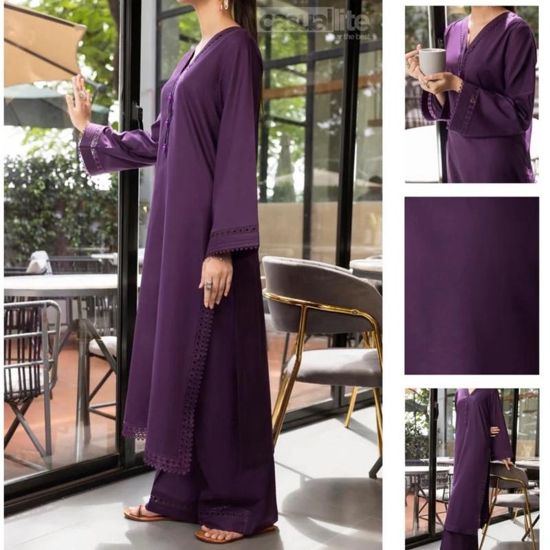 CASUALLITE 'LINEN BASICS VOL 1'| LINEN 2PC READYMADE 6 DESIGNS Sizes S-XL 6