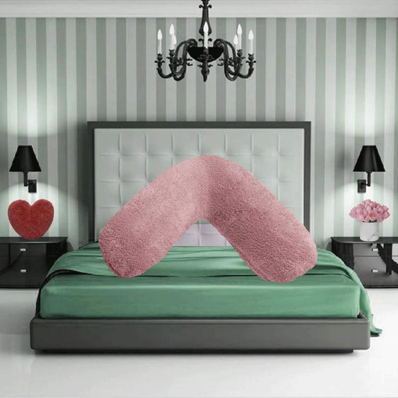 V Shaped Teddy Pillowcase Pregnancy Maternity Cover Only 1