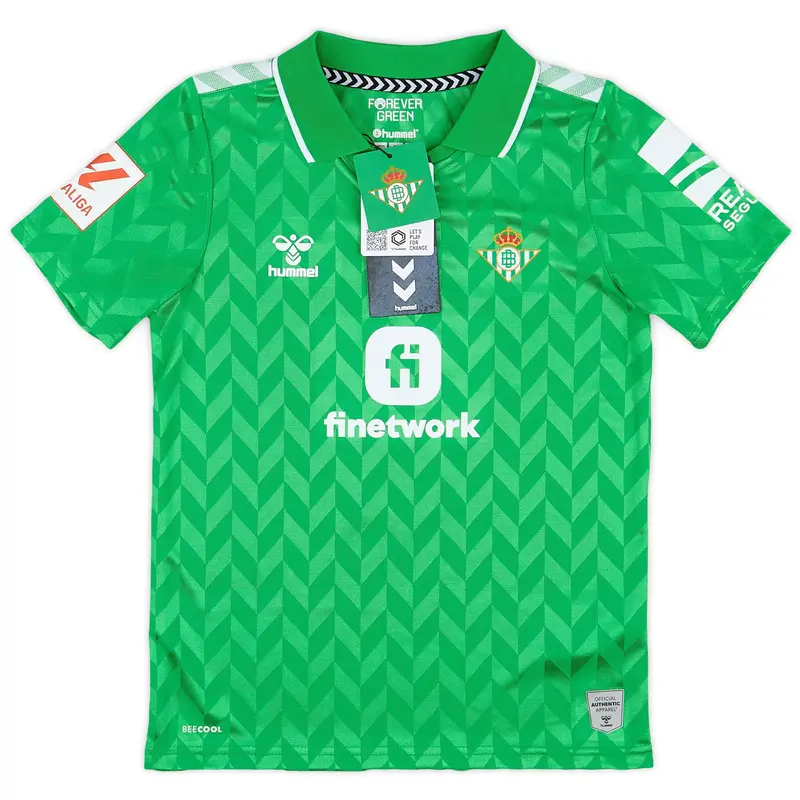 2023-24 Real Betis Away Shirt Fekir #8 (KIDS)  | Classic Football Shirts 1
