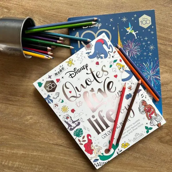 Disney Quotes to Live Your Life By Colouring Book: A collection of inspirational sayings and words of wisdom 3