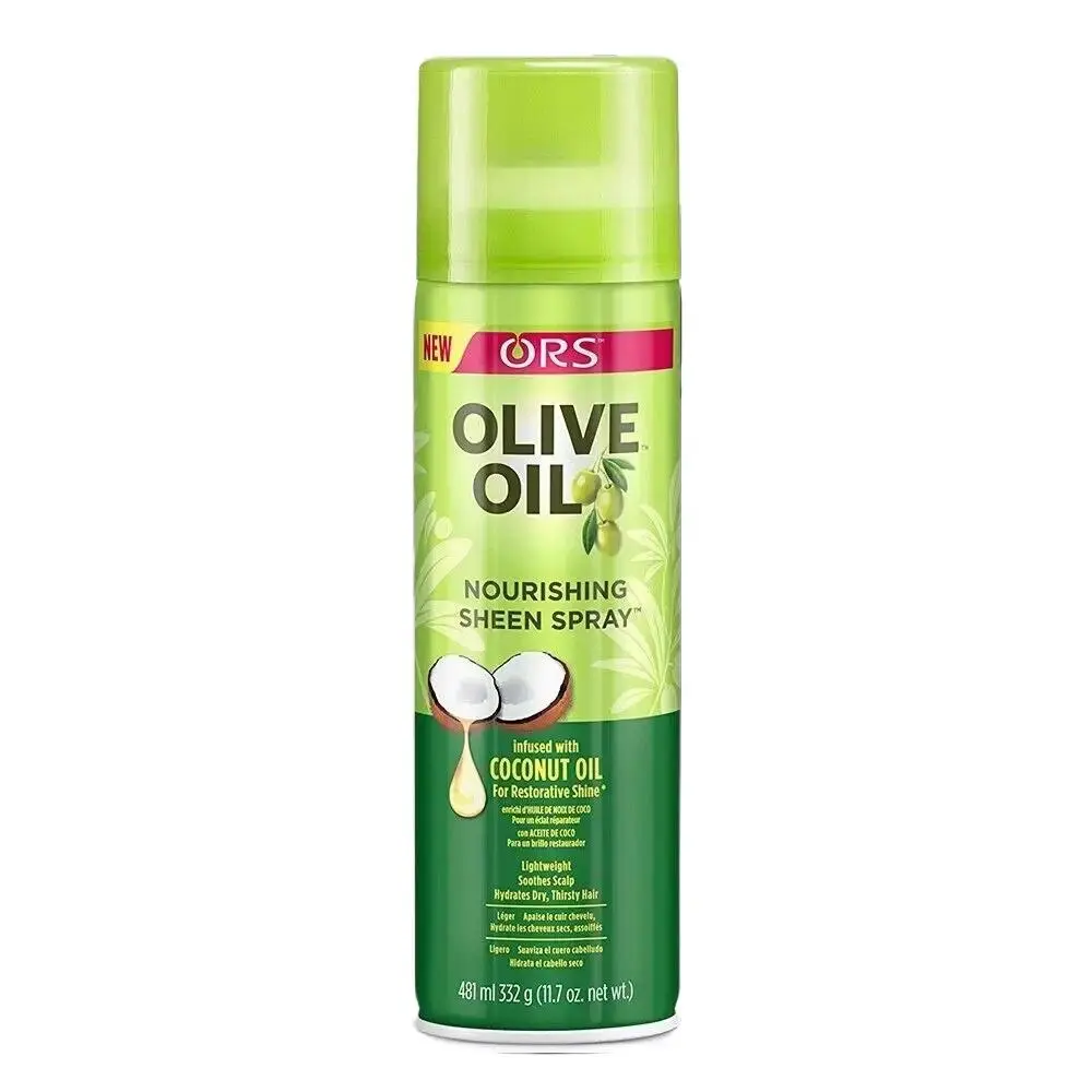 ORS Olive Oil & Coconut Nourishing Sheen Spray - Alcohol & Paraben Free Hair Moisturizer - 472ml - Moisturizing, Moisture Haircare Hydrating