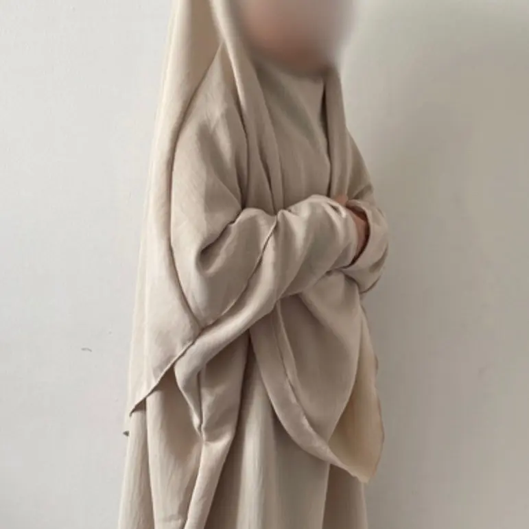 Abaya Khimar for Girls Teenagers -batwing sleeve abaya Perfect for Daily Wear, Madrassa, Umrah Salat - Plain, Long Sleeve, Autumn/All Seasons(Khadijah girl) butterfly ramadan mummy and daughter set 2