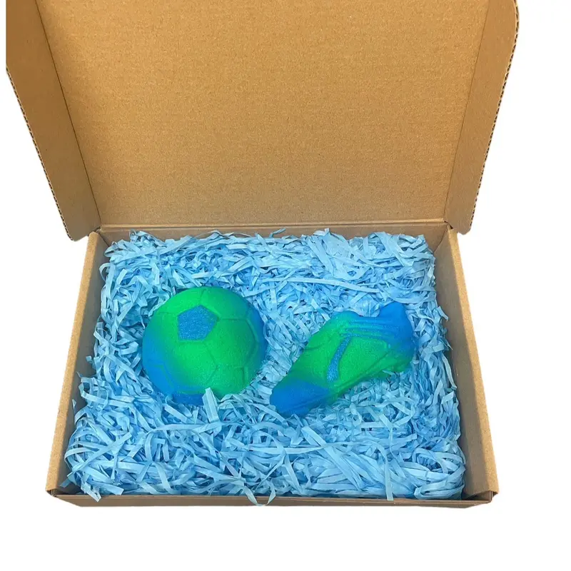 Strawberry and lime football bath bomb gift set Body Care Fragrance 0