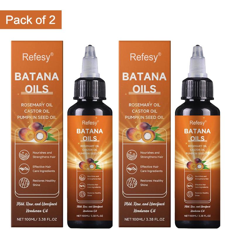 [Upgraded Version] Batana Oil for Hair Growth , 4-in-1 Pure & Unrefined Honduran Oil with Rosemary, Castor, Pumpkin Seed Oil, Nourishes, Strengthens, Organic Oil for Hair & Scalp Care (New and old packaging will be shipped at random) 6