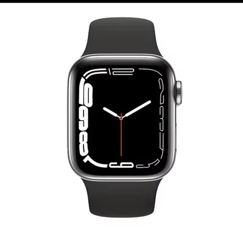 Stainless Smartwatch Women's and Men's Watch with BT Call and Wireless Charging - Waterproof Wearable Device Chargeable 2
