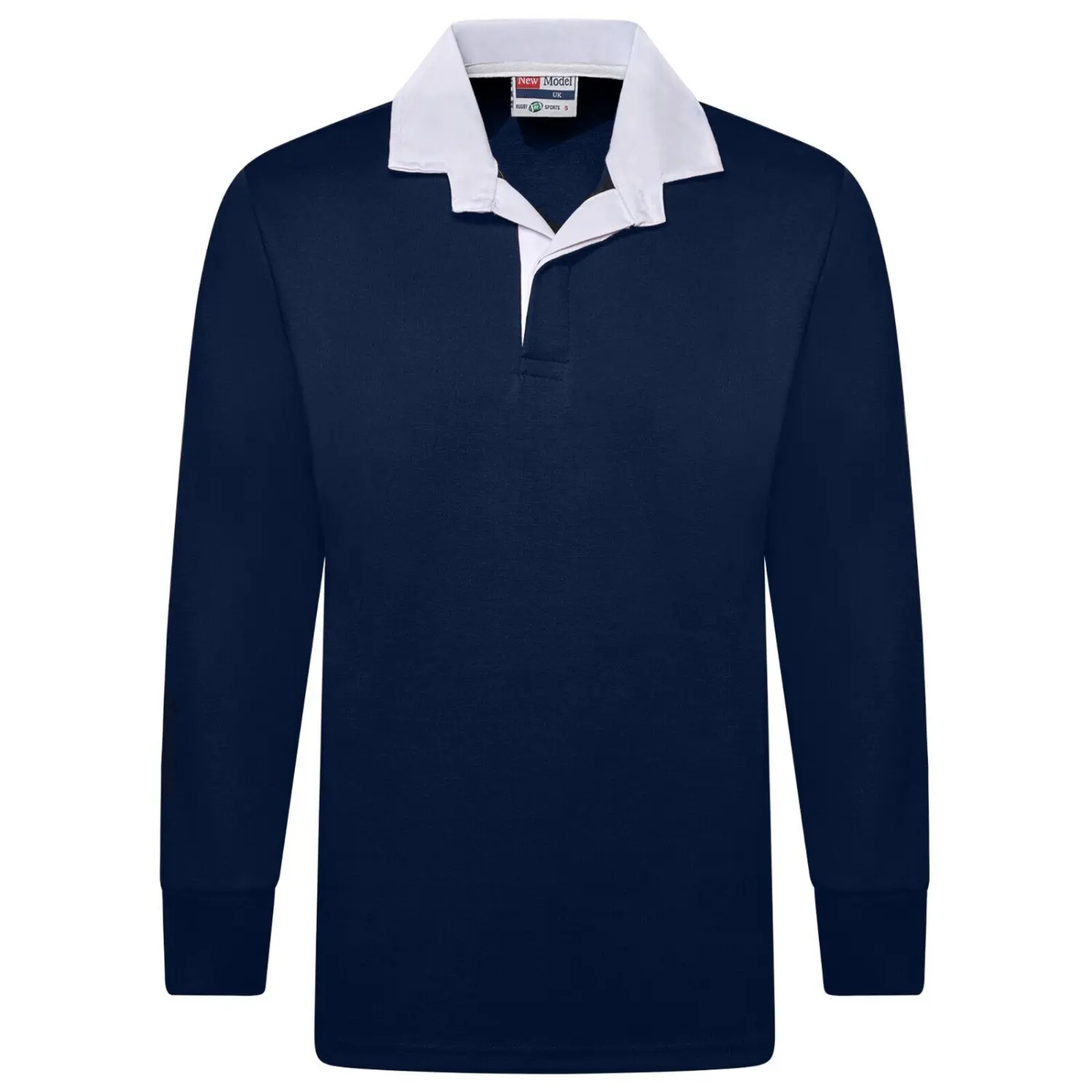 Mens Premium Rugby Shirt Size XS to 5XL - WORK CASUAL SPORTS & LEISURE Polo Collar