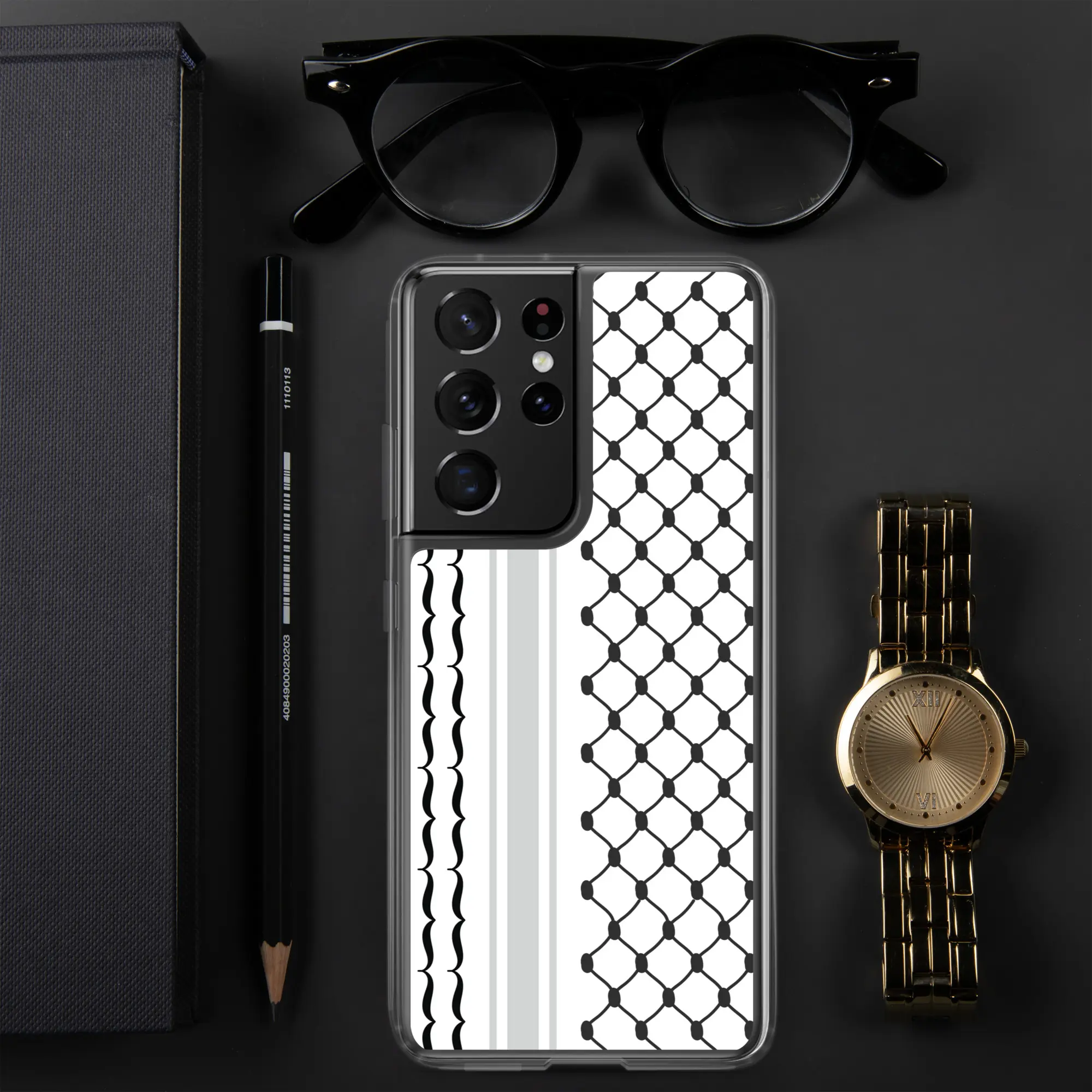 Palestinian kufiya ,Clear Case for Samsung. Accessories Wireless