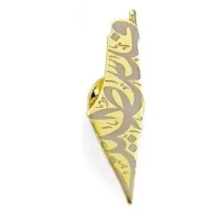 Gold Palestine Pin