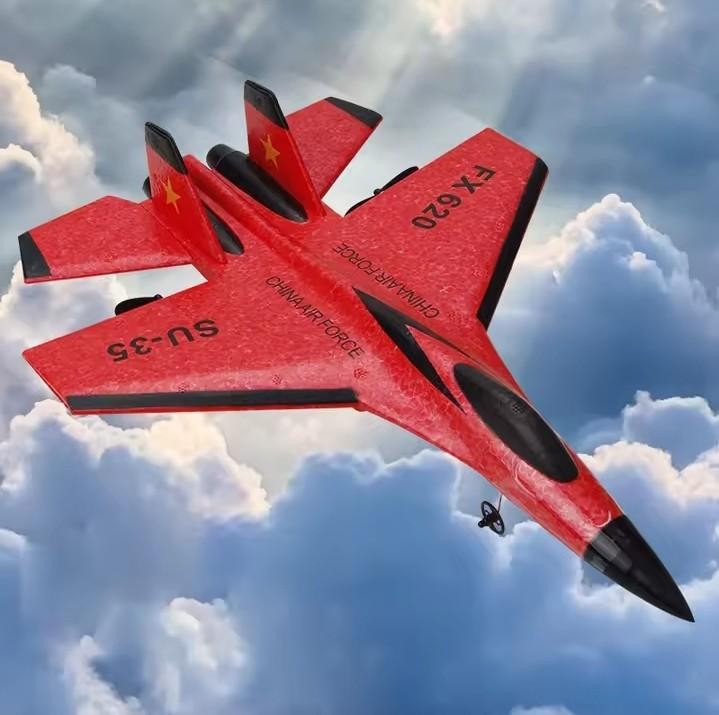Product Introduction of RC Foam Aircraft SU-35 Plane 2.4G Radio Control Glider Remote Control Fighter Plane Glider Airplane for Boys 9