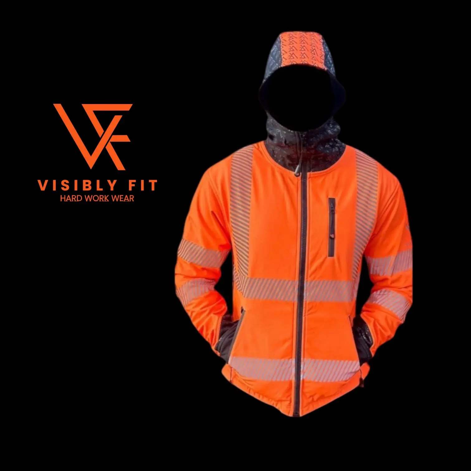 Water Resistant Soft Shell - Orange