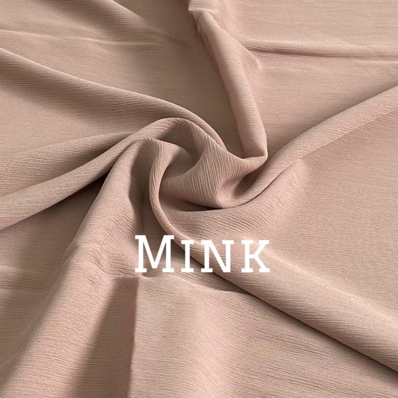 PINSTRIPE CRINKLE CHIFFON HIJABS NEUTRAL COLOURS 4