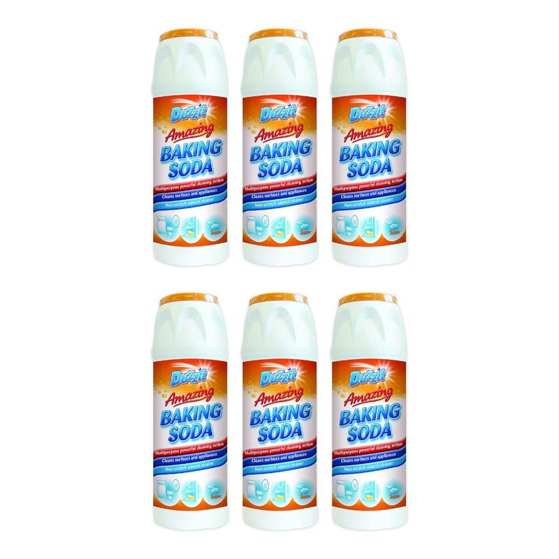 6 x Duzzit Amazing Baking Soda Multi Purpose Household Cleaner 500g 0