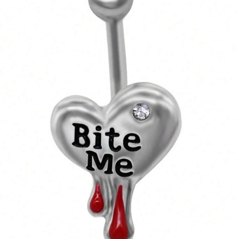 Halloween Belly Ring Stainless Steel 1