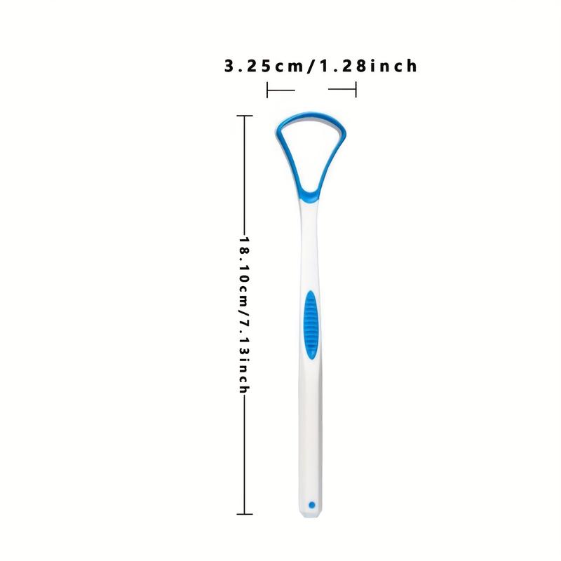 of Tongue Scrapers, Tools for Cleaning Tongue Coating, Silicone Tongue Brushes for Cleaning, 4-Color Cleaning Set, Tongue Cleaning Tools. 4
