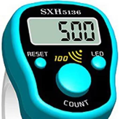 Finger Number Counter Tasbeeh Counter, Finger Counter, Mechanical Manual Clicker 1