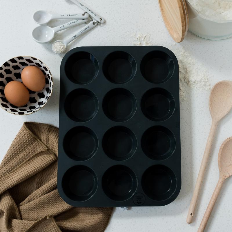 Silicone Muffin Tray Tin Baking 1