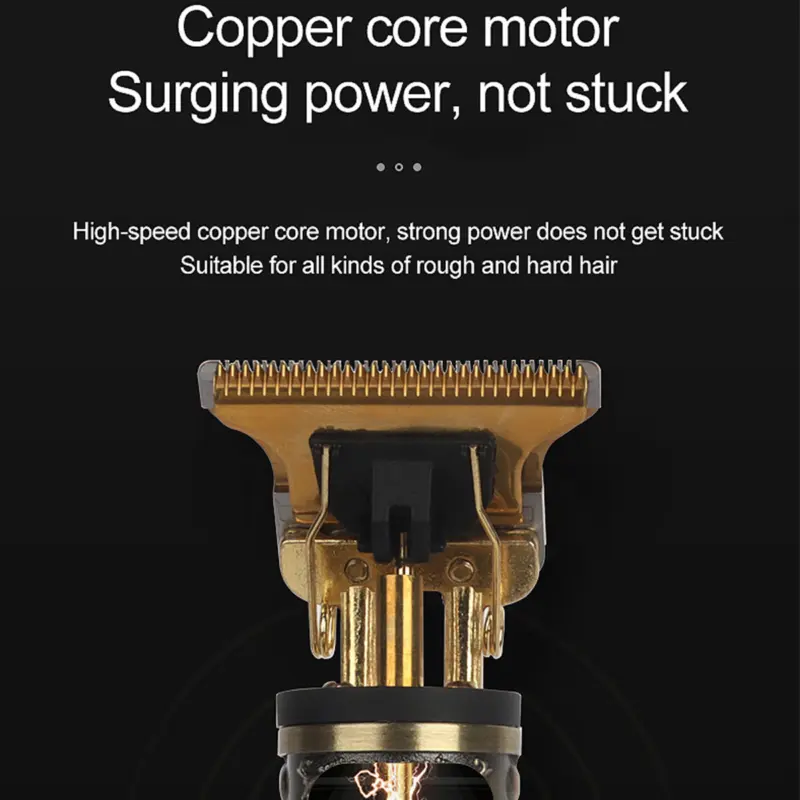 Professional Men Hair Clippers Trimmer Machine Cordless Beard Electric Shaver UK Comfort Default 2