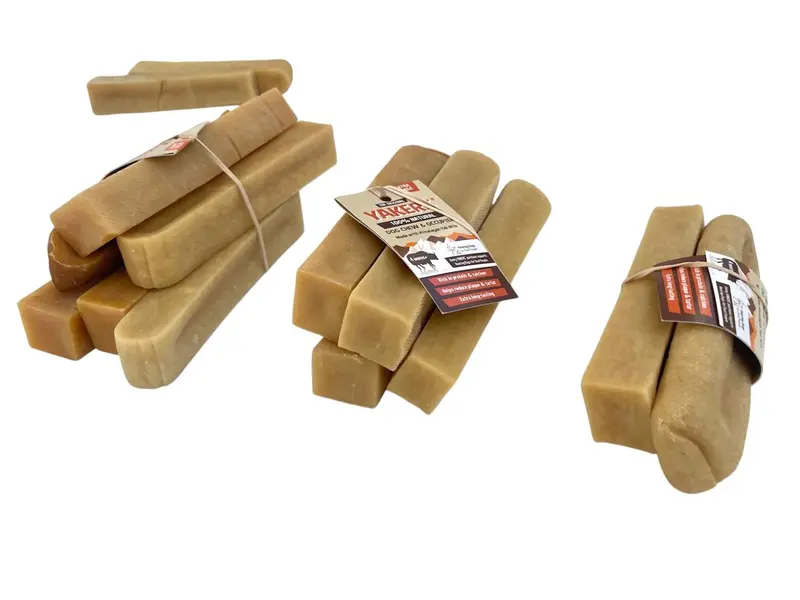 Dog Chew XL Pack of 6 - All-Natural Yak Milk Chew for Large-Sized Dogs - Dental Treat, Gluten-Free, Grain-Free, Long-Lasting, Reduce plaque and tartar, 850g dental  chew dog dental yak  chews bonkers  dogs snack dental pate whimzees  dental dog  advent 4