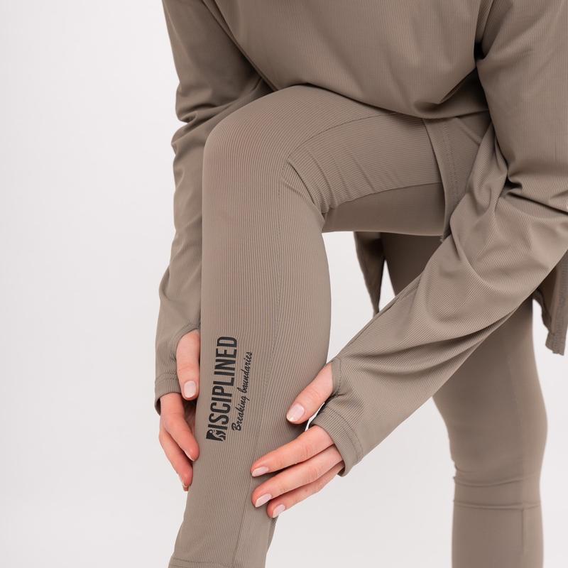 Stone Olive - Modest Activewear Hoodie 5