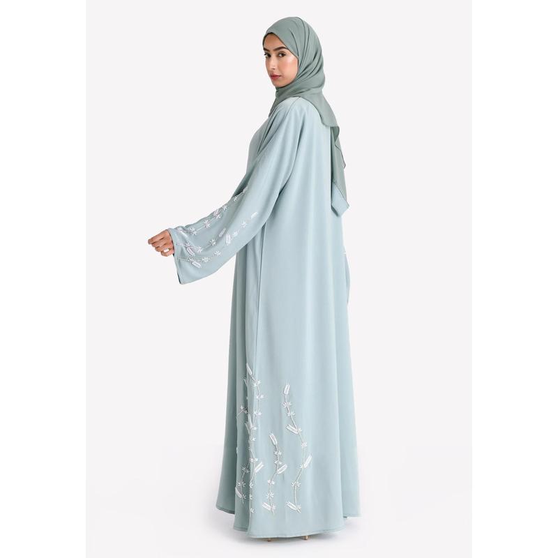 Luxury Maldives Open Abaya With Embellishments (Premium) 1