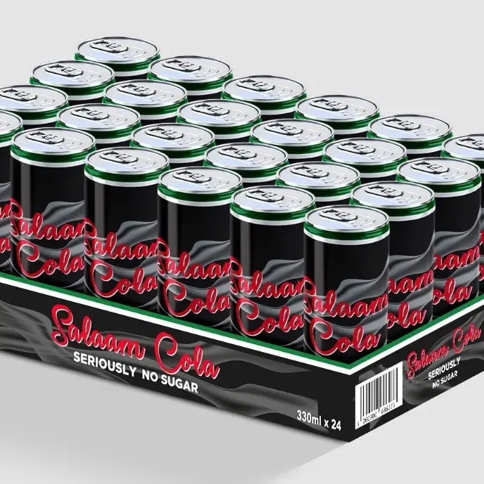 Salaam Cola Seriously No sugar (Diet) 24x330ml Beverage 0