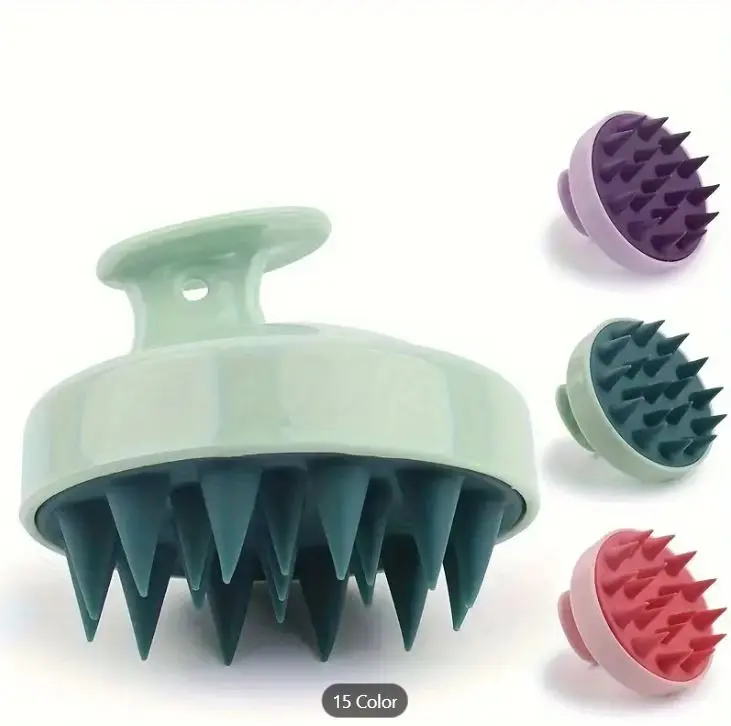 Soft Silicone Scalp Massager Brush for ladies 3