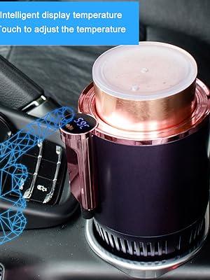PYXISTIFY 2-in-1 Car Drinks Warmer & Cooler | Van Coffee Heater | Car Can Cooler | Keeps Your Beverage Cold | Mug Drinks Holder | Smart Digital Display | Car Baby Bottle Milk Warmer | Coffee Warmer 5