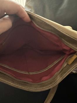 Product Review of [HOE] Soft Flapover Satchel Style Grab Bag with Goldtone Hardware - Cross Body Strap fashion affordable bags from J**6 1