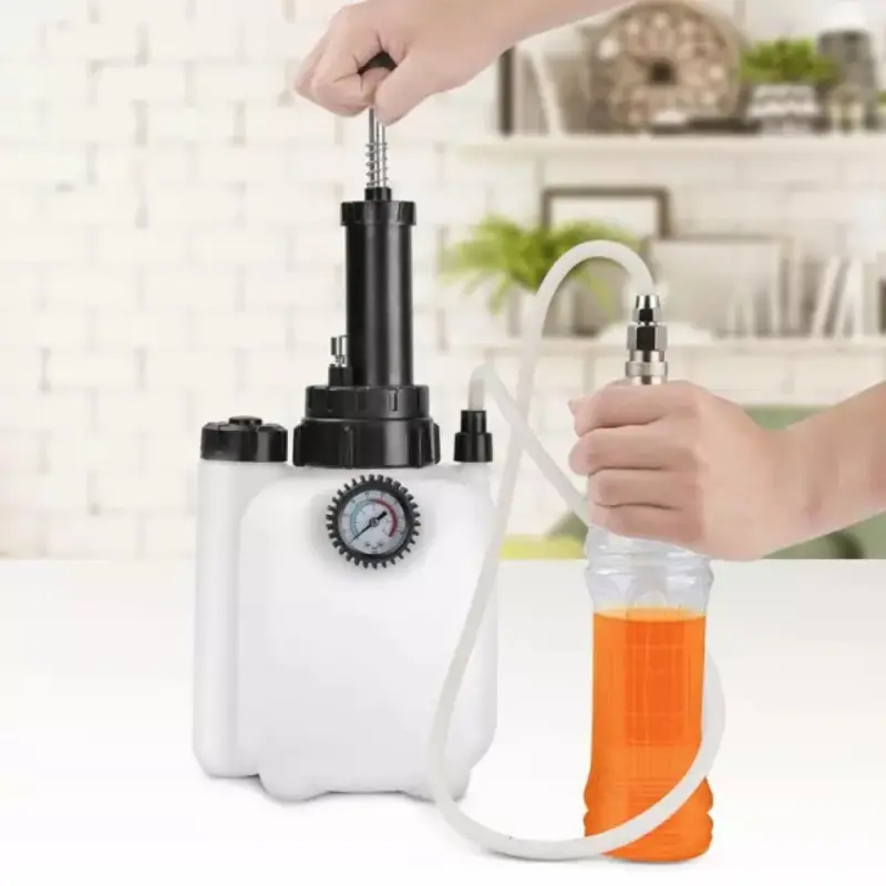 ⭐[Delivery In 2-3 Days]⭐3L Brake System Clutch Fluid Pressure Bleeder Bleeding Bottle Kit Car Bleed Tool 5