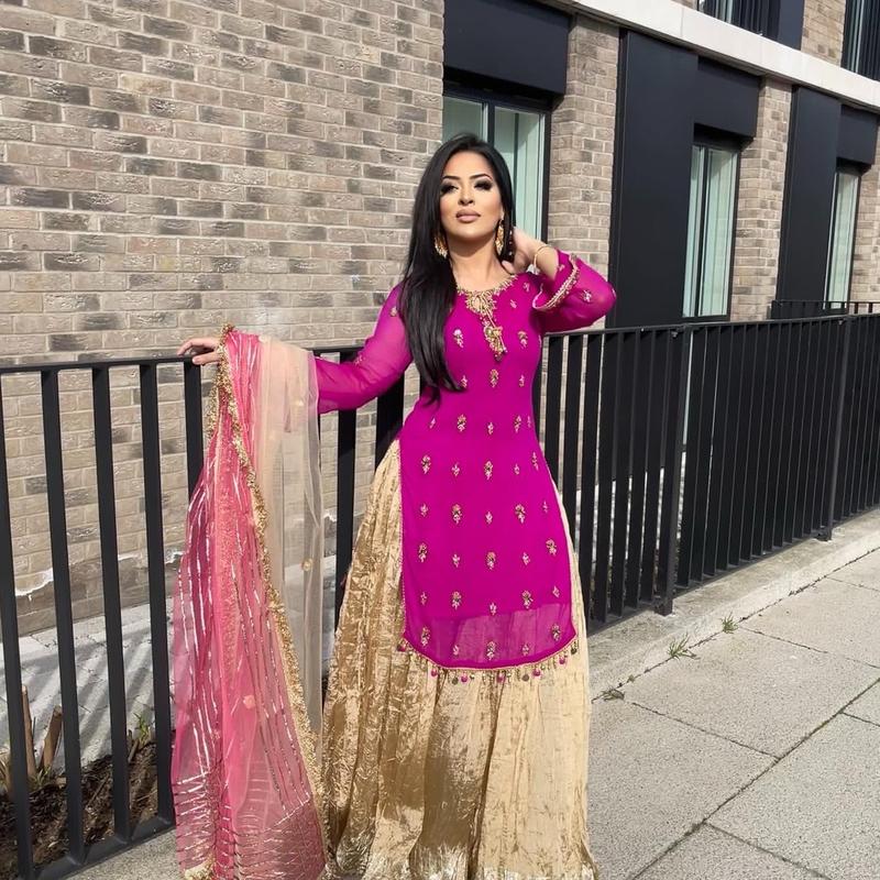 Khudabaksh original hot pink 6