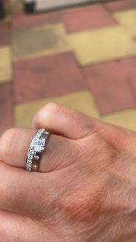 Product Review of Eternity Band Stone Ring from S**o 0