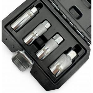 Autojack Spark Plug Socket Set 3/8 Inch, 16mm Thin Wall Spark Plug Socket Wrench Removal Tool Compatible with BMW, Mini, Mercedes, 12 Point 14mm, 16mm, 21mm