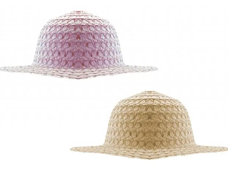 Childs Easter Bonnet Size: 51cm Assorted Colours - 1 Chosen At Random