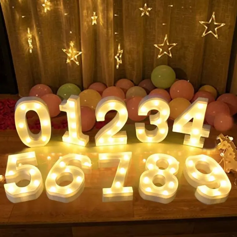Number Lights Number 7 - Perfect for Parties and Celebrations 3
