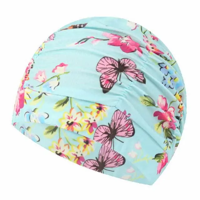 Swimming Cap Chemo Hair loss Beanie Hat Scarf Turban Cancer Swim Cover Headwear 7