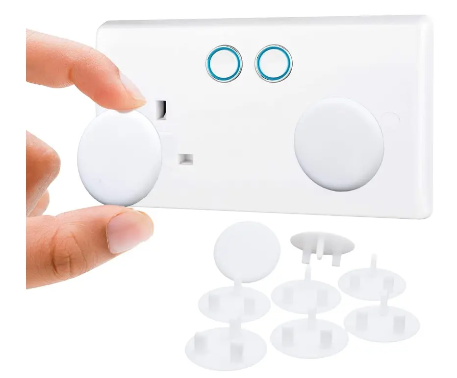 10 Pack Plug Socket Covers UK, Child Baby Plug Socket Covers for Sockets UK