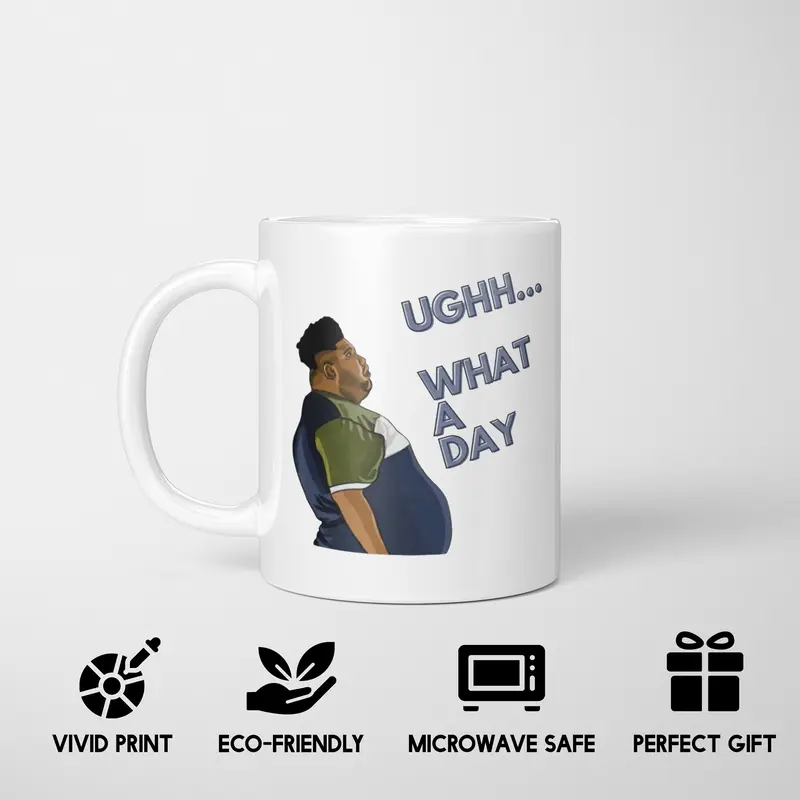 Harvey What A Day Rude Funny Humour Dirty Cheeky His Hers Coffee Tea Mug Cup Gift 11oz Ceramic Mug And Coaster Set Option 6