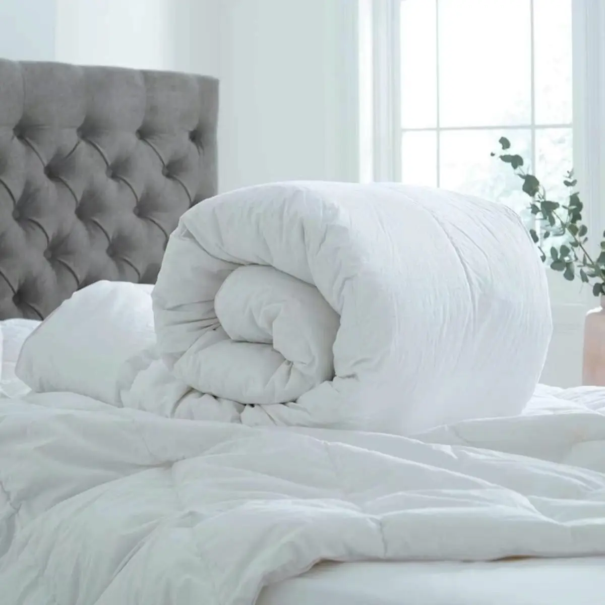 Luxury Hollow Fibre Filled Quilt DUVET (13.5 TOG) Single, Double, King!!)