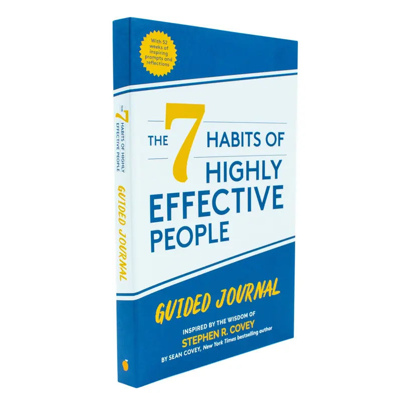 The 7 Habits of Highly Effective People Guided Journal By Stephen R. Convey 0