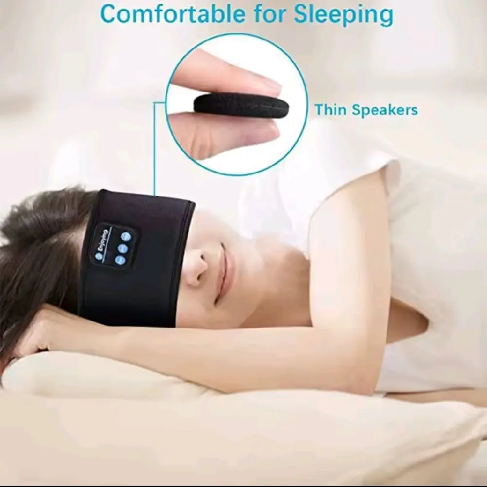 Breathable Wireless Sleep Headphone, Sports Headband Wireless Headphones, Universal Comfortable Elastic Hifi Sound Quality Sleep Headphone, Gift for music lisners..