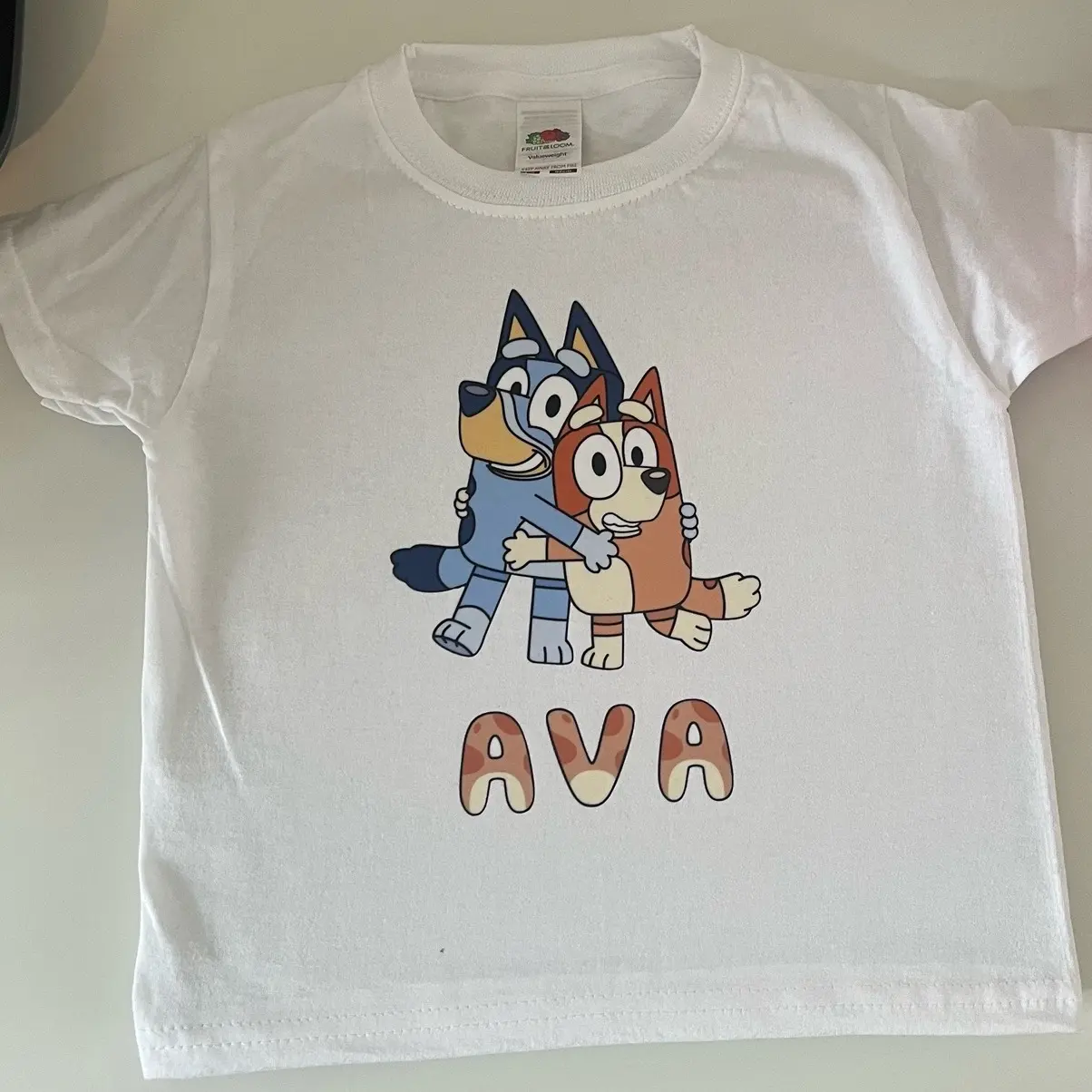 Bluey and Bingo Personalised Customizable Kids T-Shirt - Boys Clothes clothing toddler boy
