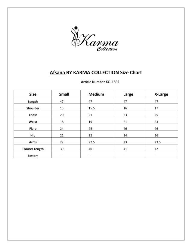 Product Introduction of Original Karma 3PC Ready-Made Luxury Embroidered Cotton Ladies Suit - Womenswear Comfort 0