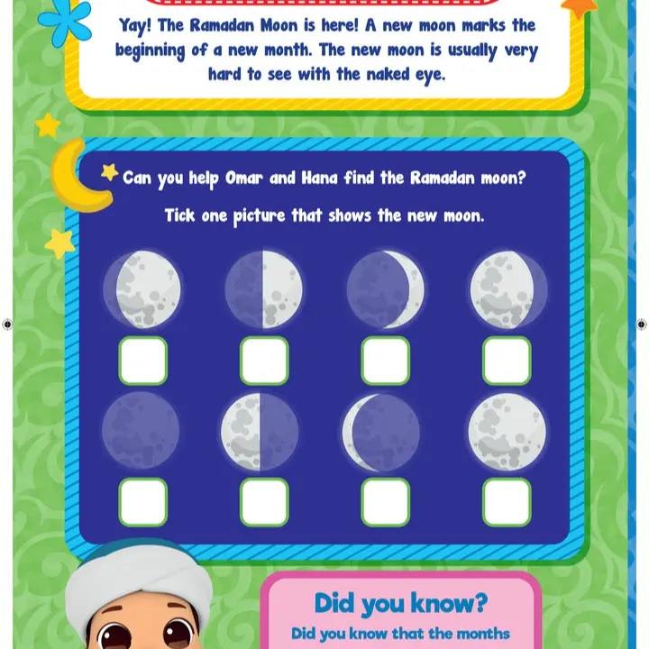 Omar and Hana Ramadan Activity Book 2