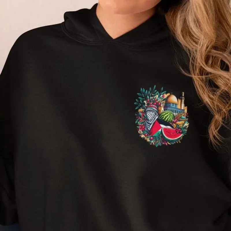 Hoodies Palestinian T-shirt Womenswear 0