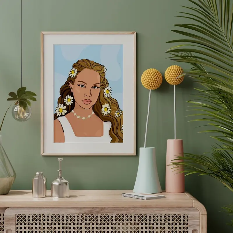 Lana Del Ray Print / Icon Wall Art