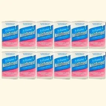 Dunn's River Nurishment Original Big Can Strawberry Flavour 400g (Pack of 12 x 400g) 2
