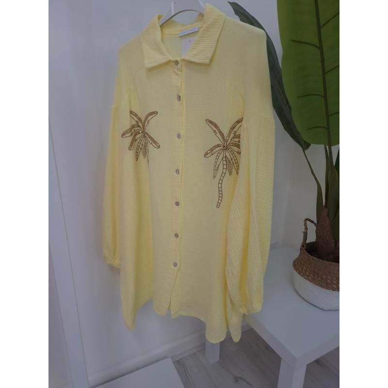 Palm Shirt Oversized (choose your Colour) 8