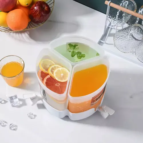 5L Jug With Tap Cold Water Container Lemonade Drink Dispenser for Refrigerator 3