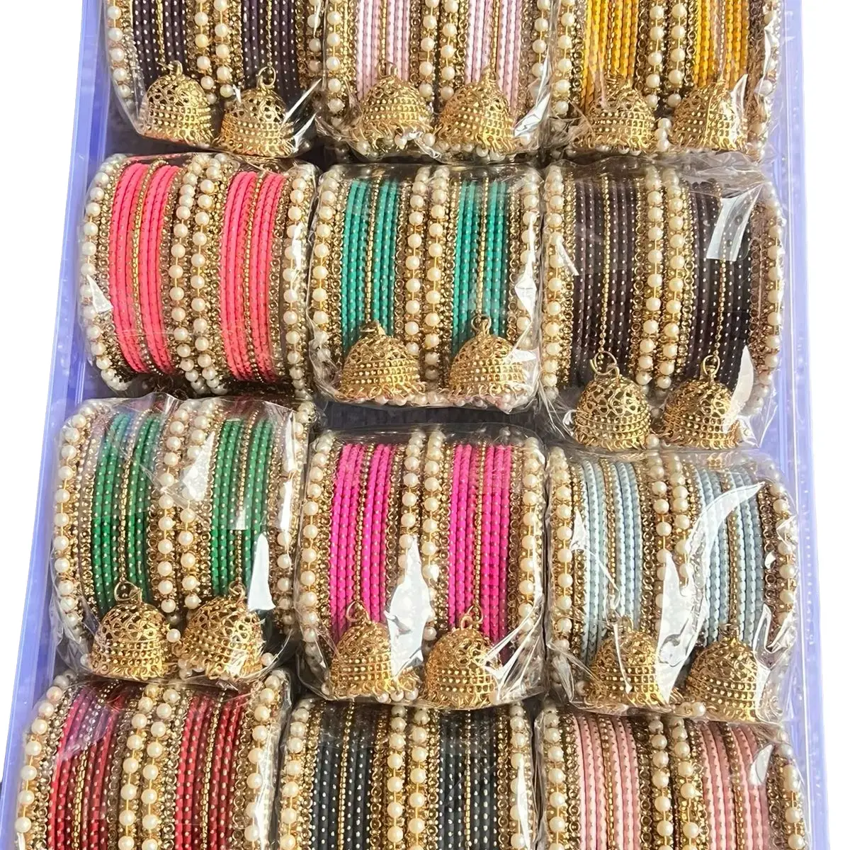 Dangle Jhumki - Traditional Indian Bangle for Women choose more colour option