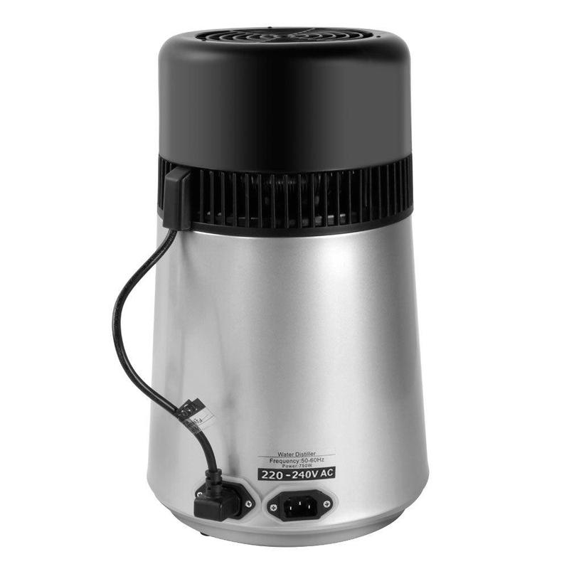 【Replace 66117163】750W Water Distiller Electric Purifier Stainless Steel Glass Water Filters 4